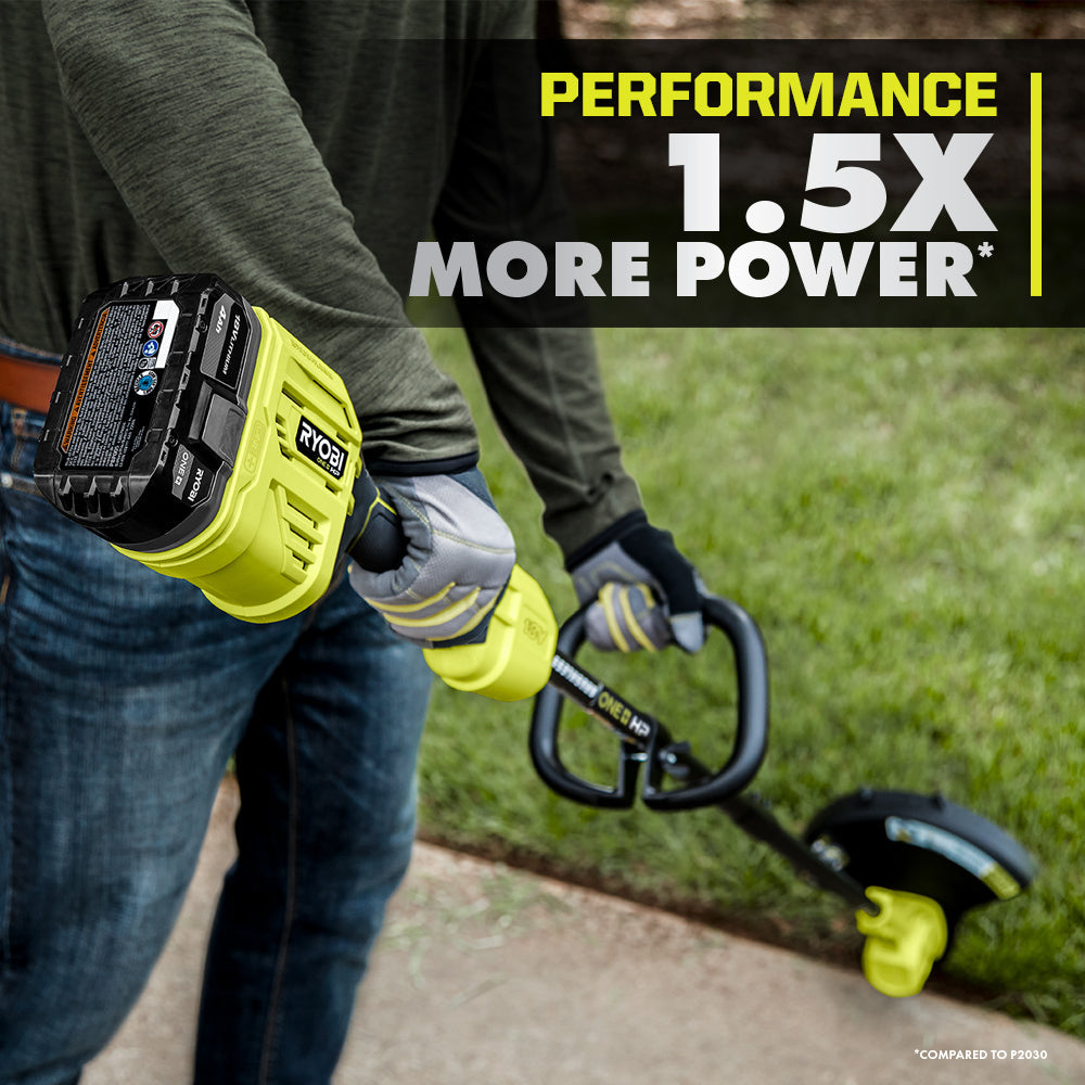 18V ONE+ HP Brushless String Trimmer/Edger Kit Image 3