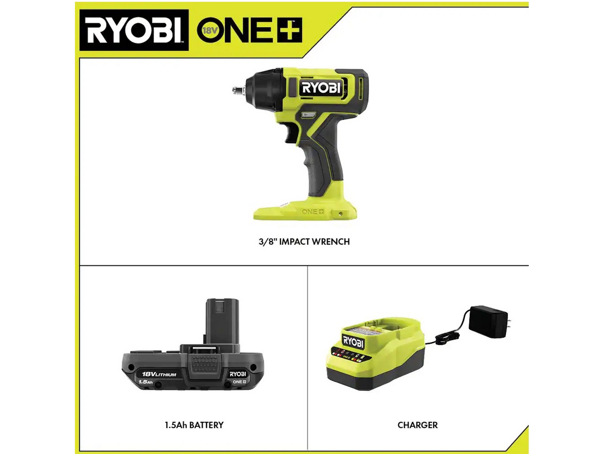 18V ONE+ 3/8" Impact Wrench Kit Image 2