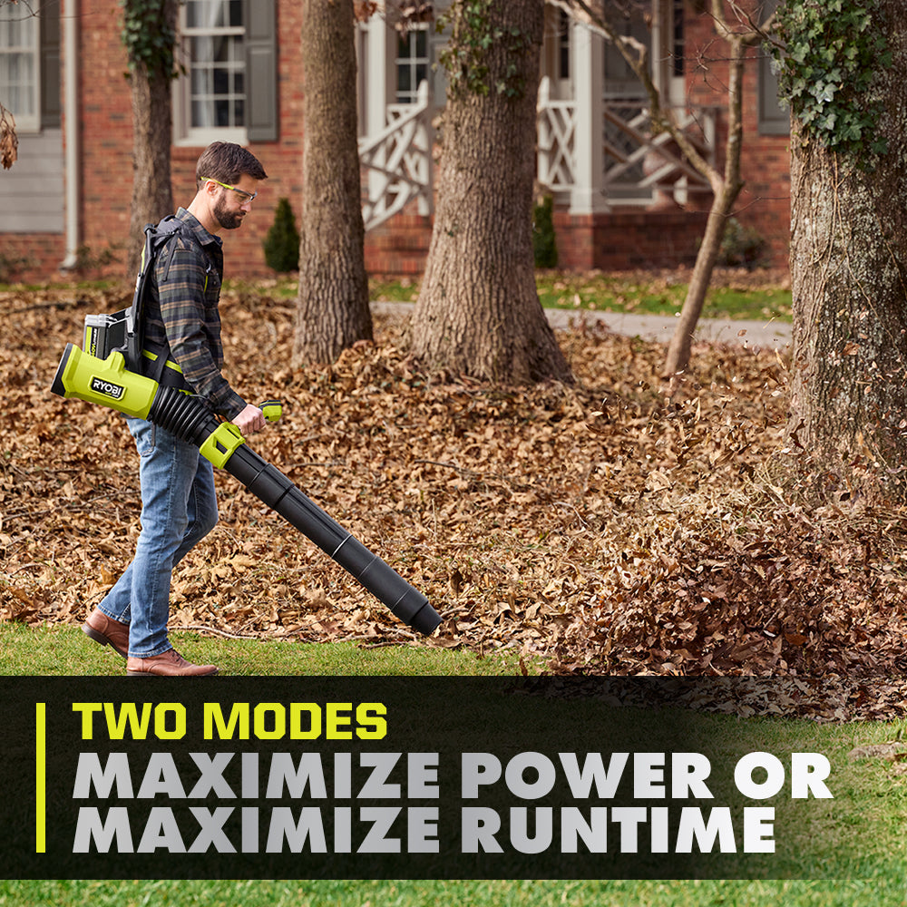 40V HP Brushless 850 CFM Backpack Blower