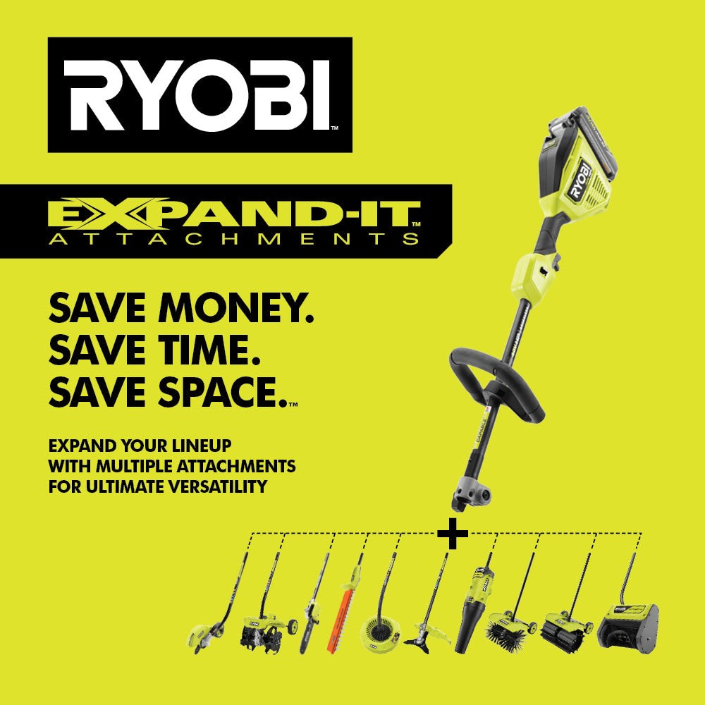 40V HP Brushless 16" Attachment Capable String Trimmer Kit