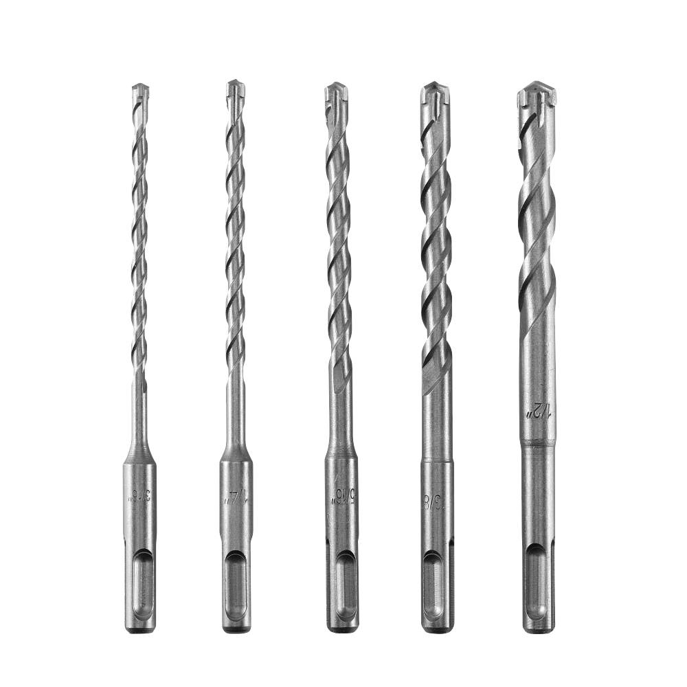 5 PC. SDS-PLUS 6" 4-CUTTER DRILL BIT SET Image 12