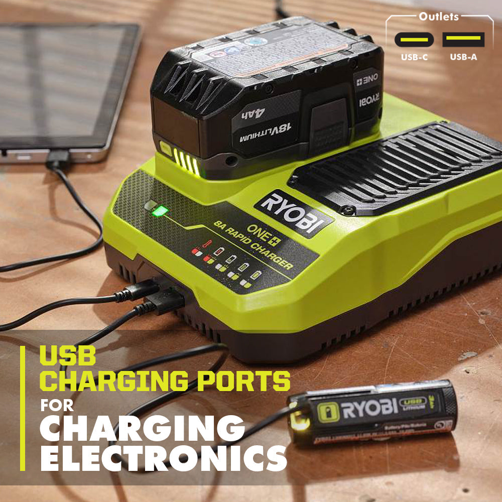 18V ONE+ 8A RAPID CHARGER Image 4