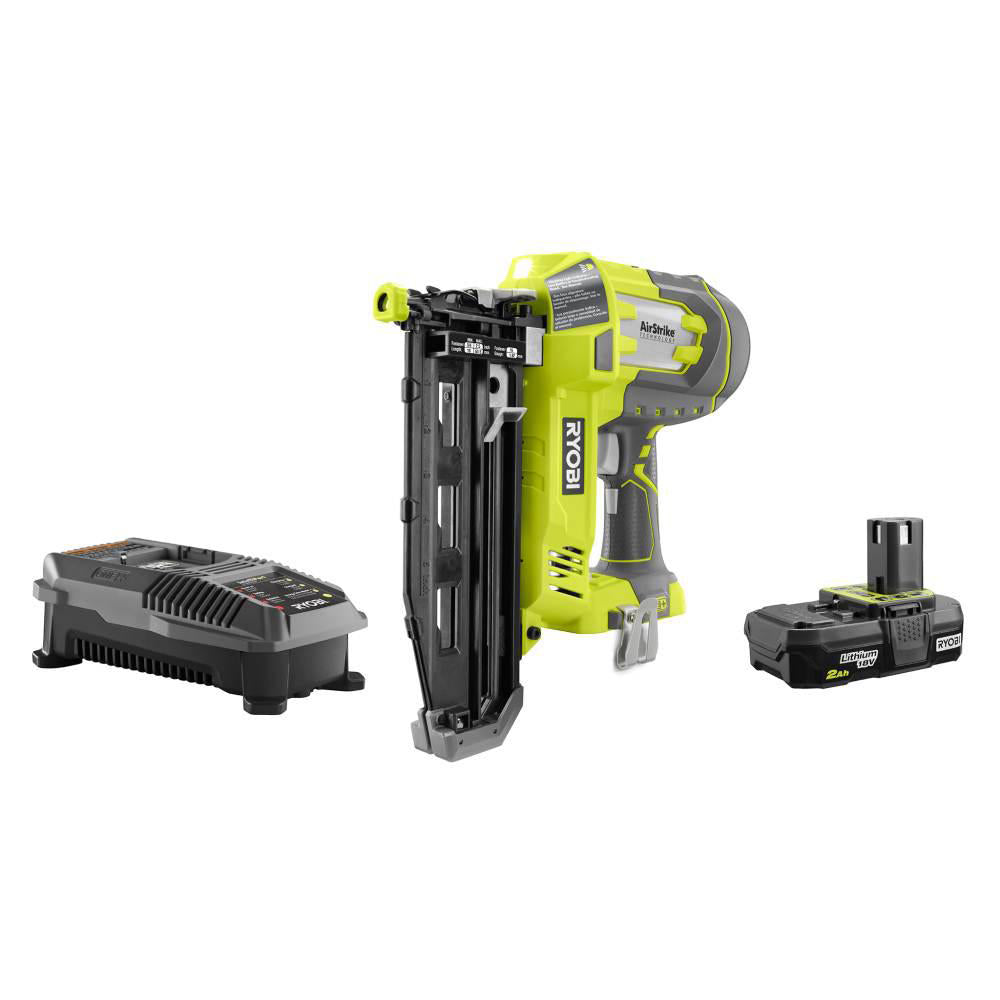 18V ONE+ AirStrike 16GA Finish Nailer Starter Kit