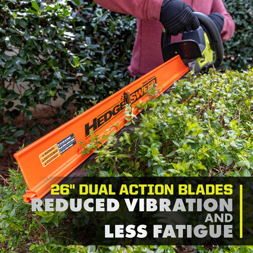 40V HP BRUSHLESS WHISPER SERIES 26" HEDGE TRIMMER Image 7