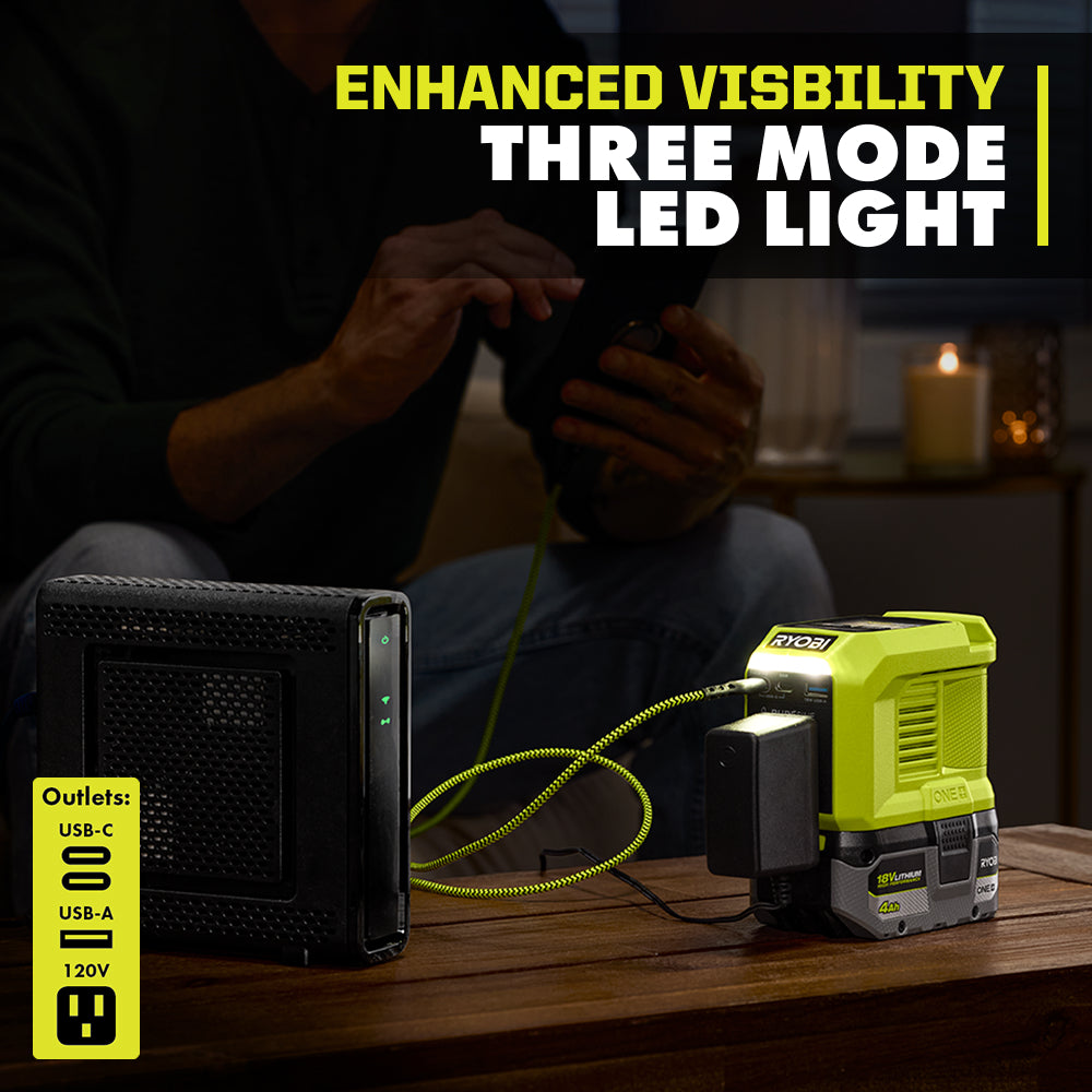 18V ONE+ 200W Power Source/Charger Kit