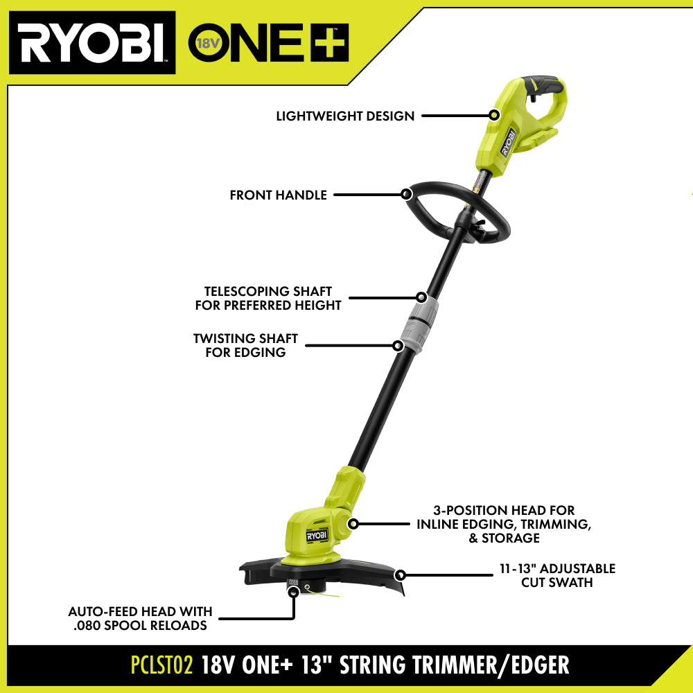 18V ONE+ 13" String Trimmer/Edger