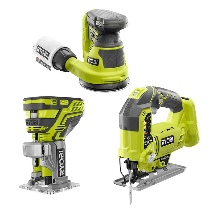 ONE+ BR Jigsaw/Router/Sander Kit