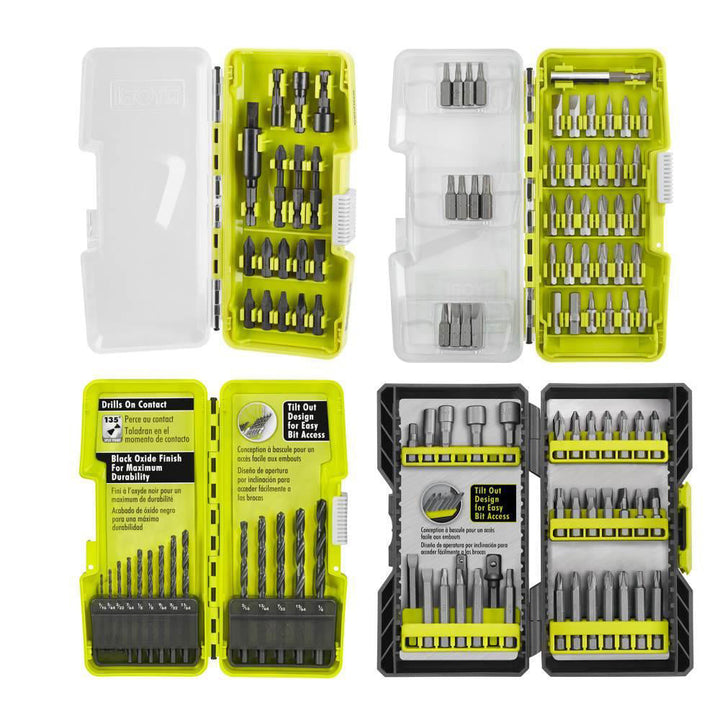 Black Oxide Drill and Drive Multi-Pack Bit Set (130-Piece)