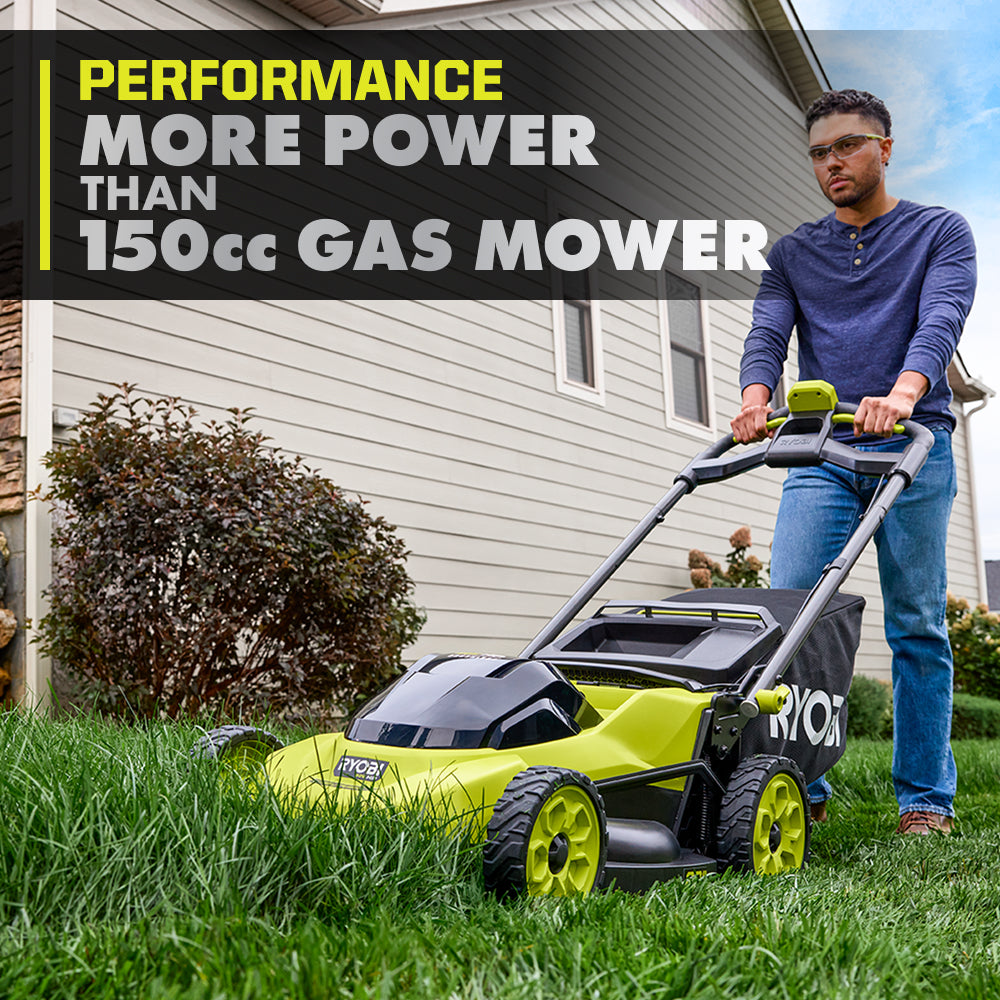 40V HP Brushless 20" Push Mower Kit
