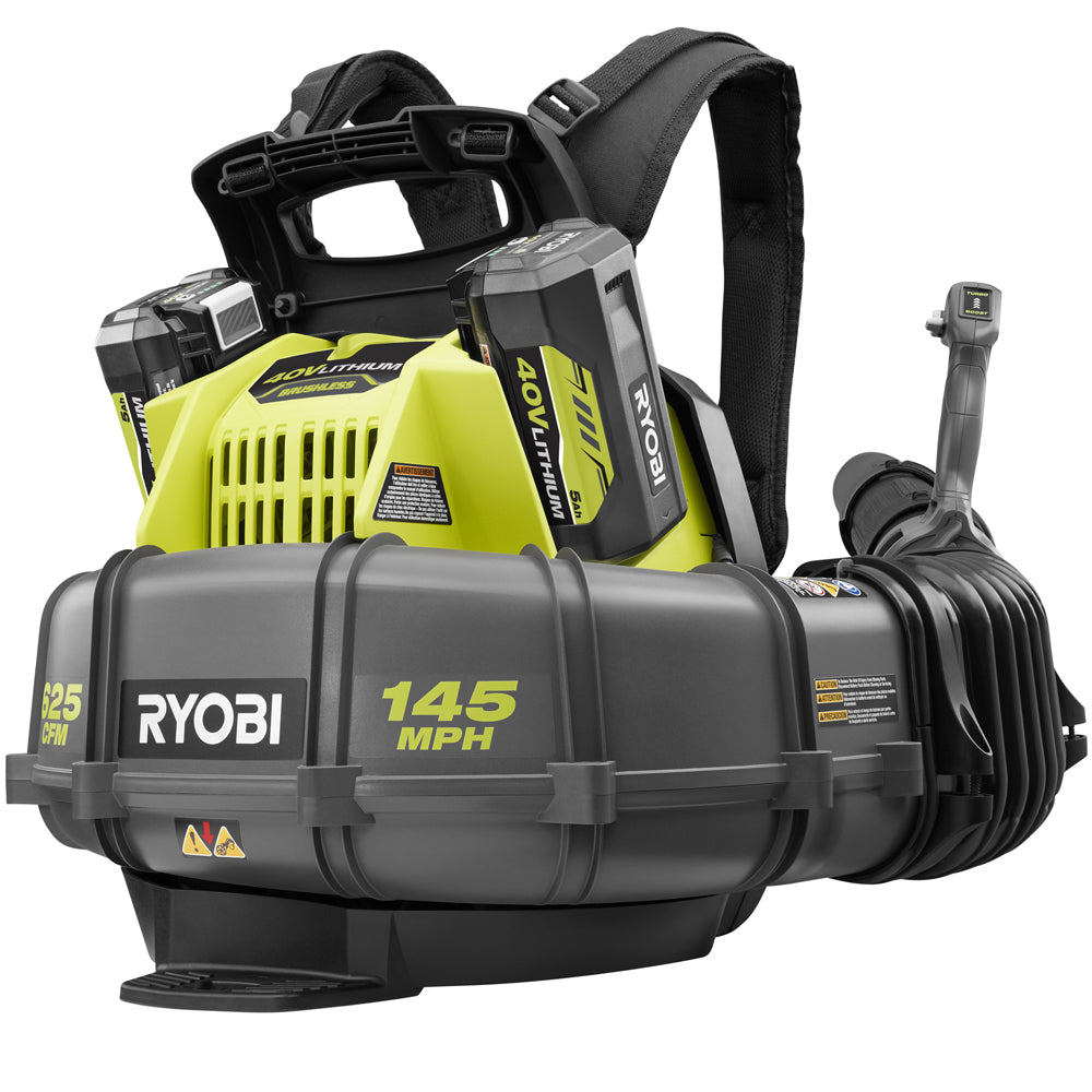 40V BRUSHLESS 625 CFM WHISPER SERIES BACKPACK BLOWER KIT Image 3