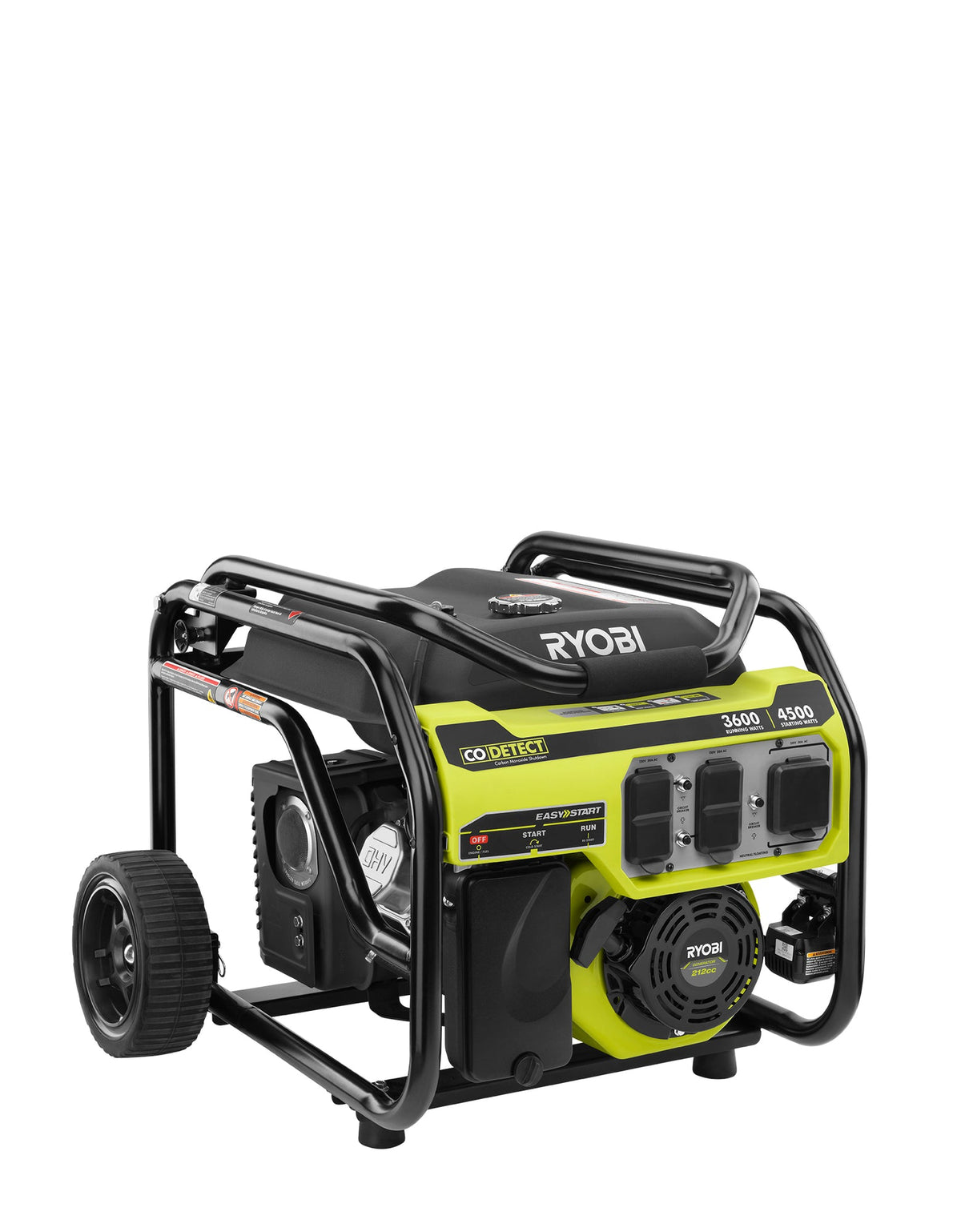 3600-Watt Generator with CO Shutdown Sensor Image 3
