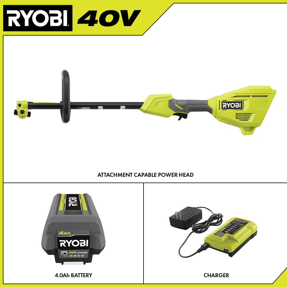 40V Attachment Capable Power Head Kit