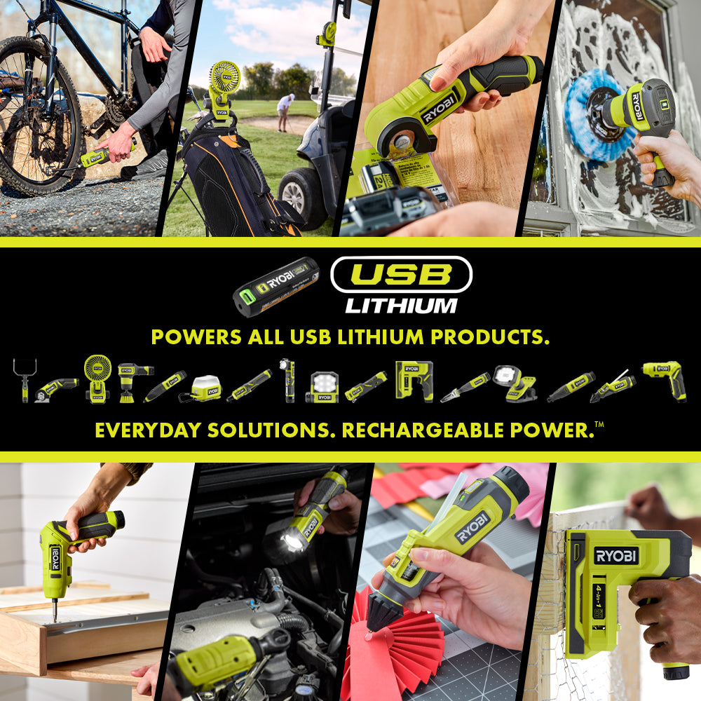 USB Lithium Handheld Fan Kit