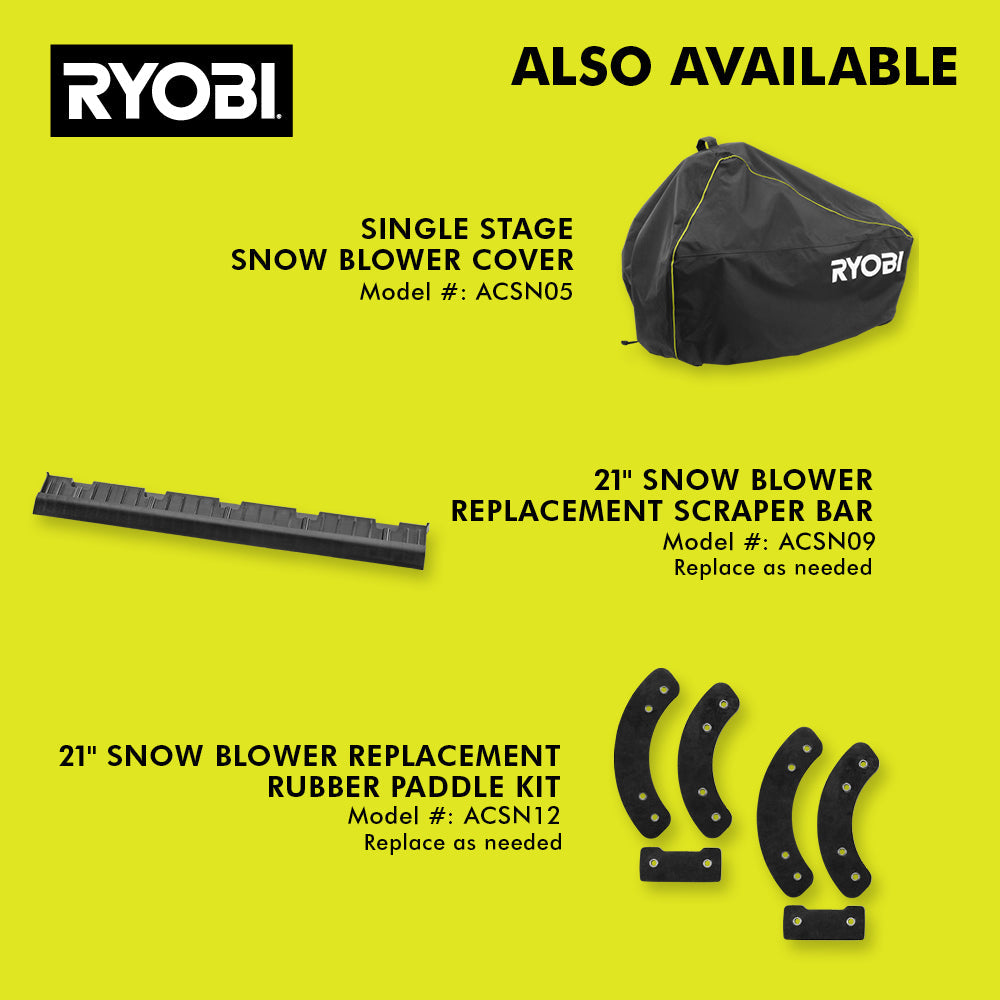 40V HP Brushless 21" Whisper Series Snow Blower Kit Image 11