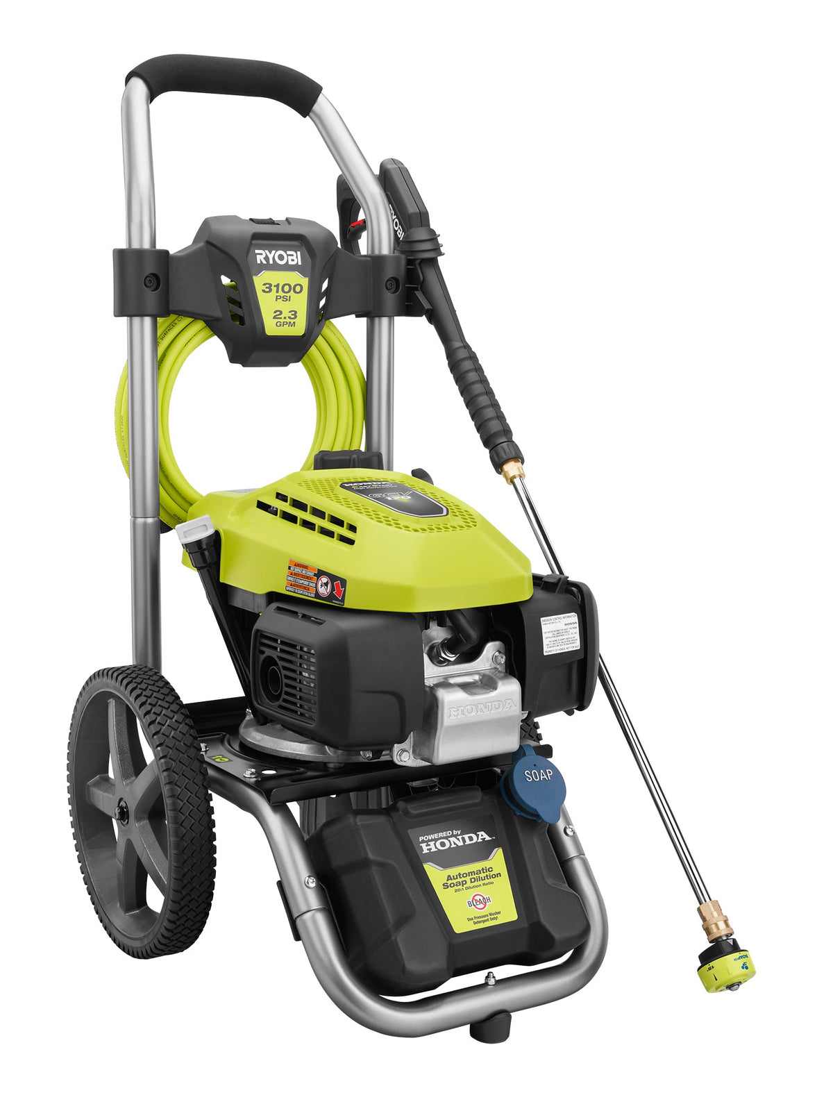 3100 PSI 2.3 GPM Cold Water Gas Pressure Washer Image 3