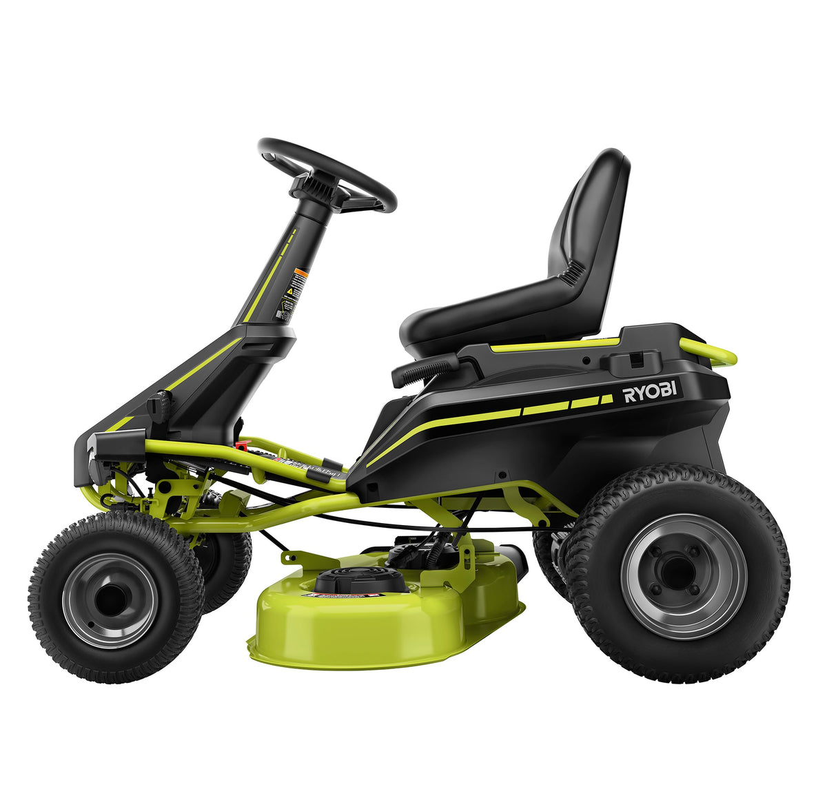 30" 50 AH Electric Riding Lawn Mower  Image 3