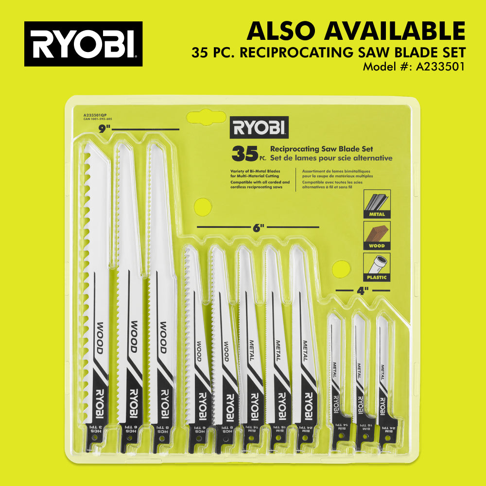 18V ONE+ HP COMPACT BRUSHLESS ONE-HANDED RECIPROCATING SAW Image 11